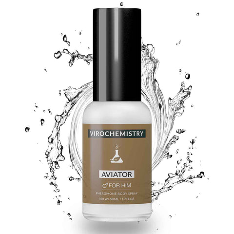 Aviator Body Spray - Bold, Extra Strength Human Pheromones Fragrance Body Spray - 50ml