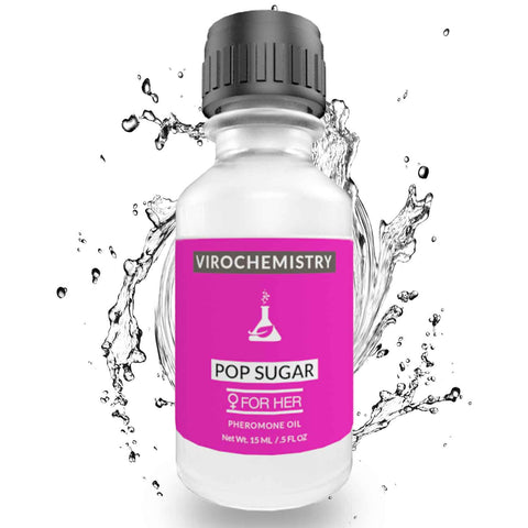 Pop Sugar - Elegant, Ultra Strength Organic Fragrance Body Perfume Oil 15mL Concentrate